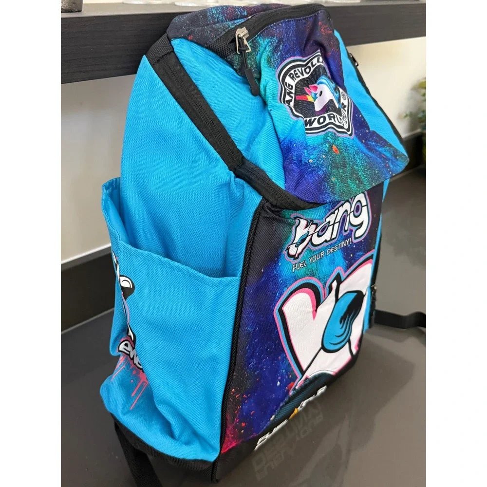 Bang Energy Revolution World Tour Blue Galaxy Backpack‎ Fuel Your Destiny Laptop